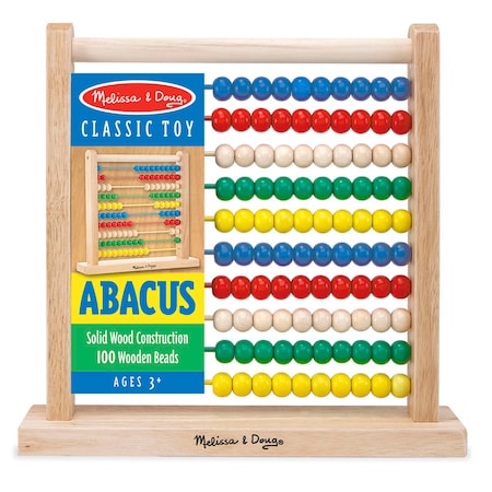 Melissa & Doug Abacus Classic Wooden Toy 493
